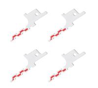 4PCS Mini Reciprocating Saw Blade, Drywall Reciprocating Saw Blade for cutting Wood, PVC Pipe, Aluminum Alloy, Thin Steel Plate