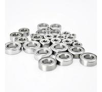 4pcs Miniature ball Bearings 3x6x2.5 4x7x2.5 4x8x3 5x8x2.5 5x10x4 5x11x4 6x12x4 8x12x3.5 10x15x4 12x18x4mm RC Car Bearing set(2x5x2.5mm)