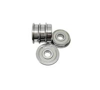 4PCS Miniature Flange Bearings MF128/MF148/F688/F698/F608/F628ZZ High Speed Flanged Ball Bearing(2RS 8x14x4mm)