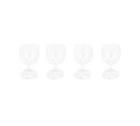 4Pcs Miniature Kitchen Dinner Wine Goblet Cup Set for Dollhouse