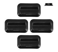 4pcs Model Ship Stand for Builders Black Plastic Display Base
