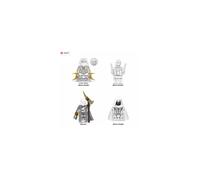 4PCS Moon Knight Minifigure Marc Spector Marvel Super Hero Fit Lego