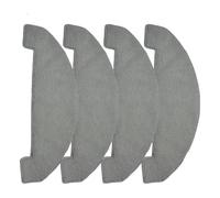 4pcs Mop Cloth，Compatible for Proscenic，Q8 Robot Vacuum Cleaner Accessories
