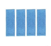 4PCS Mopping Pad Replacement, Superfine Fiber Cleaning Mop Cloth Accessories for Proscenic-P11/ P11 for Combo/ P10 /P10 Pro/ U1 Robot Vacuum Cleaner