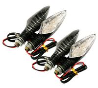 4pcs Motorcycle Bike 12V 16 Leds Turning Turn Signal Indicator Light Lamp Bulb Z51B