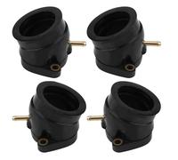 4Pcs Motorcycle Carb Carburetor Intake Manifold Boot Joint for Yamaha FZS1000 FZ-1 FAZER