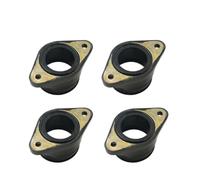 4PCS Motorcycle Carburetor Intake Manifold Compatible With Suzuki GSX750F GSX750 Katana GR78A 1990-1998 GSXR750 GR77A 1989-1990 13101-17C01