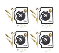 4pcs Motorcycle Carburetor Rebuild Kit Compatible With Honda CB750 | Fits CB750F Super Sport, CB750K Four, And Sandcast Models; For Diecast Engine Repair
