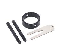 4Pcs Motorcycle Fork Spring Compressor Tool, Aluminum Fork Coil Spring Compression Tool Kit for Maintenance and Repair of Upside Down Street Bikes