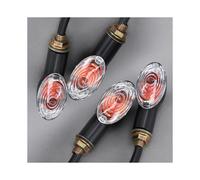 4Pcs Motorcycle Motor Turn Signal Blinker Light Indicator Amber Bulb Motorbike Lamp Universal For Honda Suzuki Yamaha 12V