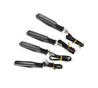(4pcs) Motorcycle Turn Signal Lights Motorcycle Indicators LED Motorbike Turning Indicators Daytime Running Lights Brake Lights