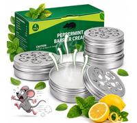 4PCS Mouse Repellent Containing Peppermint Oil to Keep Mice Away, Protection Against Spiders and Rats for Home, Garden, Indoors and Outdoors