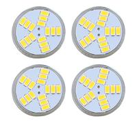 4Pcs MR11 LED Bulb 5W 500lm Bulb Replacement with 15 Beads Double Pin Base for Spotlight Landscape Lamp (Warm White 3000k-4500k)