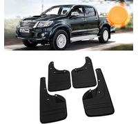 4pcs Mud Flaps For Toyota Hilux Vigo 2005-2014, Car Anti-dirty MudFlaps Guard Wheel Front Rear Splash Flap Accessories Tire Mudflaps Protector