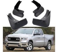 4pcs Mudguards Splash Guards Mud Flaps Car Fenders for 2019-2024 Ram 1500 Models Without Wheel brow (Trim: Tradesman Big Horn Lone Star)