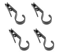 4Pcs Multifunctional Tent Canopy Clip Outdoor Camping Lights Hook | Tent Clip Light Hook Nonslip Fixing Clip Heavy Duty Tent Lights Hook Outdoor Camping Accessories Easy to Use