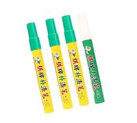 4Pcs Multipurpose Touching Up Pen Scratch Repair Marker Set for Restoring Chess Mahjong with Fade Resistant Color Board Game Paint Repair