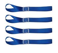 4pcs Mutipurpose Tie Down Luggage Straps For Securing Motorcycles Garden Equipment 12inch Soft Loop Tie Down Straps Professional Use Strap