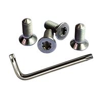 4PCS N10648301 Rotor Screws for Brake Discs Compatible with Audi VW & Volkswagen