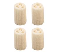 4pcs Natural Loofah Shower Brush Bathroom Bath Wipe Body