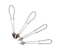 4pcs Necklace Unisex Beach Jewelry Pendant Cool Surfer Accessories for Ocean Enthusiasts Stylish Teens and Men