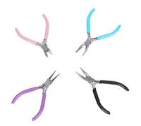 4Pcs Needle Nose Pliers Long for Jewelry Making Fishing Wire Wrapping Small Needle Crafting Pliers Set