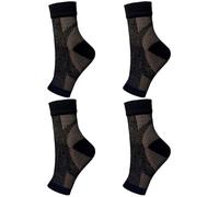 4Pcs Neuropathy Socks Ankle Brace Socks And Compression Socks For Relief Plantar For Women Men