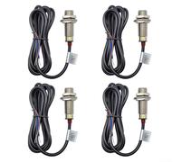 4PCS NJK5002C Hall Effect Sensor NPN NO with LED Indicator for Effective Detection of Metal Objects in Various Fields