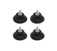 4Pcs No Oil Machine Shock-absorbing Foot Pads Air Compressor Accessories Rubber Shock Absorber for Water Pumps, Welding Machines(M6)