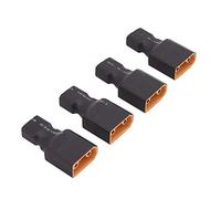 4PCS No Wires Deans T- Plug Style Female to XT90 / XT-90 Male Connector Adapter for RC Lipo NiMH Battery Charger