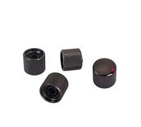 4Pcs Nonslip Guitar Potentiometer Control Knobs Replacement Volumes Tone Dome Top For Electric & Bass Part Volumes Tone Control
