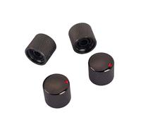 4Pcs Nonslip Guitar Potentiometer Control Knobs Replacement Volumes Tone Dome Top Knobs For Electric Guitar & Bass Part