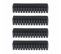 4Pcs Nozzle Brush, Nozzle Silicone Brush Soft and Reusable High-Efficiency Cleaning 3D Printer Silicone Wiper Cleaning Tool for A1 Mini 3D Printer