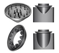 4Pcs Nozzles Kit for Dyson Supersonic Hair Dryer HD01 /02/03, Smoothing, Diffuser Nozzle, Styling, Gentle Air Attachments