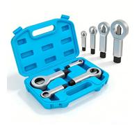 4PCS Nut Splitter Set, 9-27mm Heavy Duty Nut Breaker Tool, Nut Remover Extractor Tool for Rusted Seized Corroded Nuts, Nut Splitter Cracker for Car Repair & Workshop Maintenance