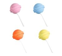 4Pcs NUZAMAS Lollipop Molds Colorful Popsicle Moulds Ice Cube Mold Ice Tray Molds Ice Cream DIY Pop Molds Container for Whiskey Supplies Ice Cream Popsicle Maker