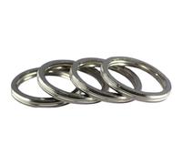 4pcs OD 45mm ID 36mm Thickness 5mm Exhaust Gasket Compatible With Automotive Motorcycle Parts YZF-R1 FZS1000 FJR1300 FZ-1N FZ-1S YZF-R6 FZ8