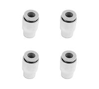 4Pcs One-Touch Fitting, 6mm Professional Push Fit Female End Cap for Air Pipe Water