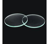 4pcs Optical Lens Set - 8mm, 10mm, 42mm, 45mm, 50mm, 52mm Round Flat Glass Lenses for Flashlights(29mm x 2mm)