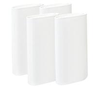 4PCS Organic Cotton Flannel for Castor Oil, 16x7in Reusable Castor Oil Pack Wrap, Highly Absorbent Soft Organic Cotton Flannel for Abdomen, Liver, Joints.