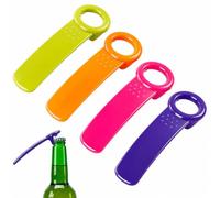 4PCS Original Easy Jar Key Opener, Can Lid Openers for Jar Opener Gripper and Jar Lid Opener Multi Purpose Drink Can Opener and Key Bottle Opener for Elderly Children Women Kitchen Use