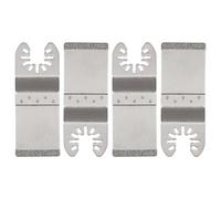4Pcs Oscillating Multi Tool Blades, Multifunctional Diamond Saw Blades Cutting Accessories for Mortar Plaster Grout Removal