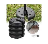 4pcs Outdoor Canopy Tent Leg Heavy Duty Anchor Stand Weights Gazebo Discs Base