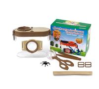4PCS Outdoor Explorer Kit Outdoor Exploration Set Adventure Kit Bug Catcher Set Outdoor Educational Kit Outdoor Adventure Exploration Insect Observation Box, Tweezers, Spherical Insect Catcher (C)
