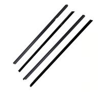 4PCS Outer Windows Rubber Weatherstrip Door Sealing Belt Moulding Trim Compatible With Honda Insight 2010-2014