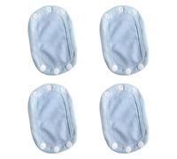 4Pcs/Pack Diaper Extender Toddler Romper Extension Sheet Secure Fastener Adjuster for Baby Clothes Adjustable Bodysuit Extension