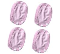 4Pcs / Pack Diaper Extender Toddler Romper Extension Sheet Secure Fastener Adjuster for Baby Clothes Romper Extension Panel