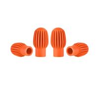 4Pcs/pack Drumstick Caps Silicone Drum Stick Sleeves Stick Head Protective Mute Protector Caps For Drum Exercise