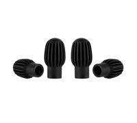 4Pcs/pack Drumstick Caps Silicone Drum Stick Sleeves Stick Head Protective Mute Protector Caps For Drum Exercise