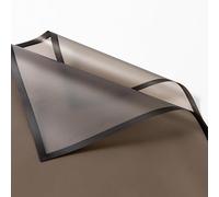 4pcs/Pack Flower Wrapping Paper Colour Border Rose Style Half Transparent Gift Packing Florist Bouquet Wrapping Material(Style07)